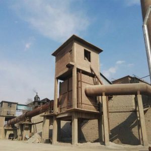 Rotal kiln for calcined bauxite