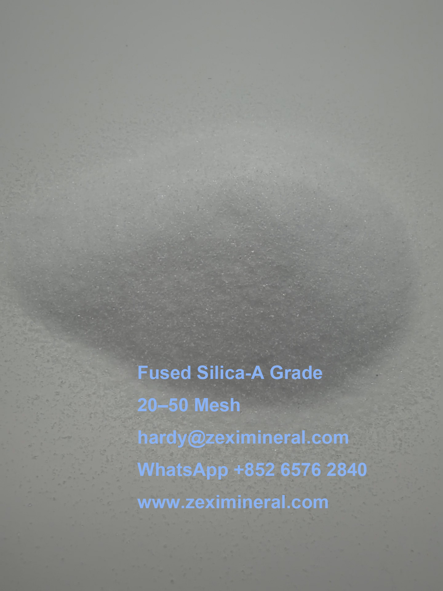 ZEXI MINERAL Announces High-Purity Fused Silica 20–50 Mesh for Casting &amp; Refractory Applications